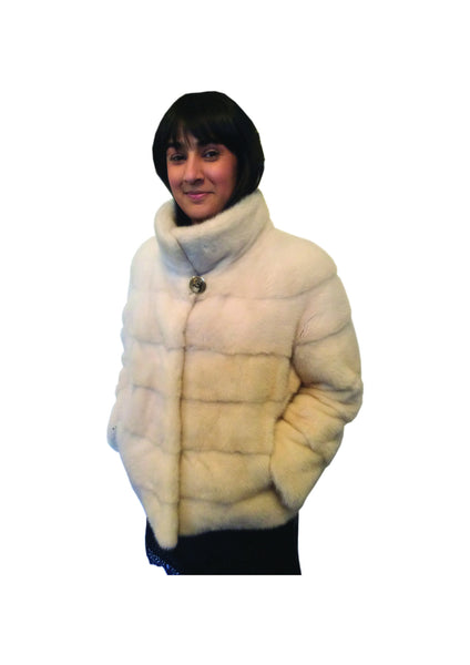 Short Pearl Mink Jacket