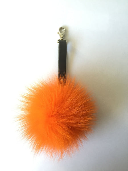 Single colour pom pom - Tangerine